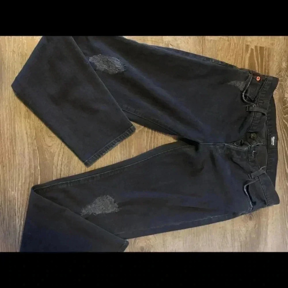 Black‎ Hudson Button Fly  Jeans - Picture 9 of 10